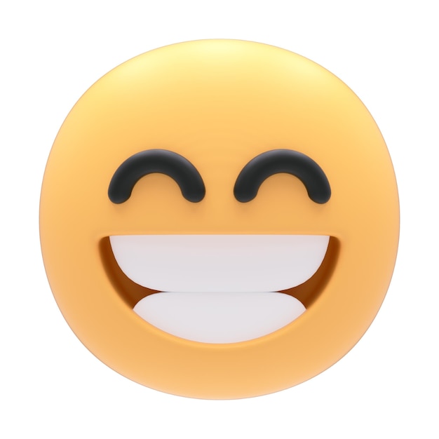 Emoji 3D feliz