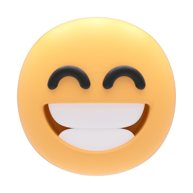 Emoji 3D-Feliz