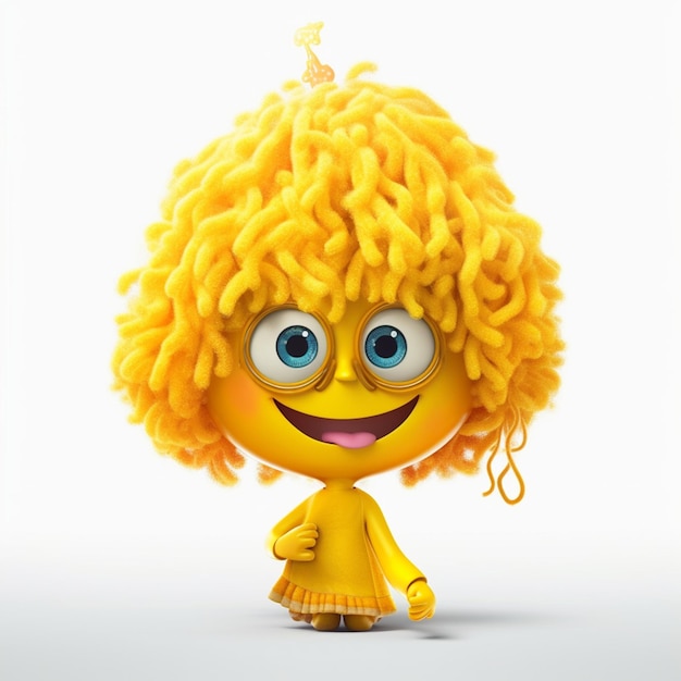 emoji cabeza amarilla expresión feliz