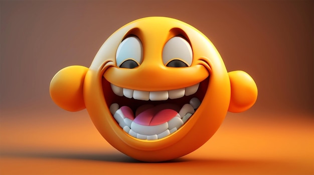 El emoji de la cara sonriente