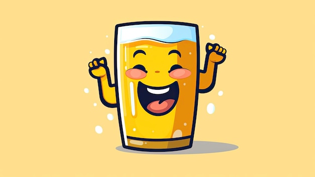 Foto emoji de cerveza y bebida