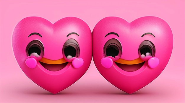 Emoji coração mãos ilustração sinal clip art de um gesto de amor símbolo emoticon