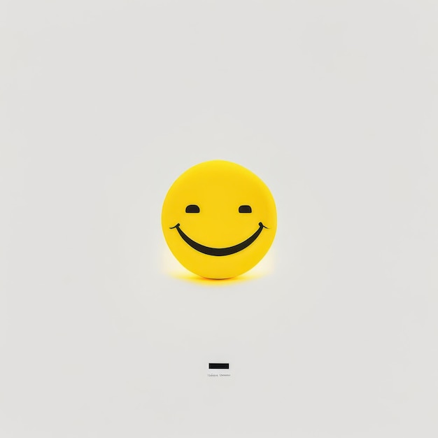 Emoji de sorriso feliz amarelo Inteligência Artificial Gerativa
