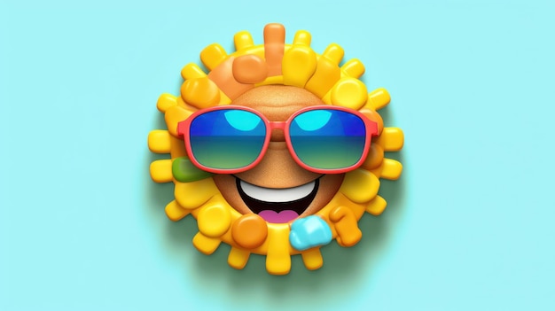 Foto emoji de verão