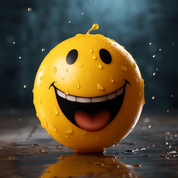 Emoji-Lächeln