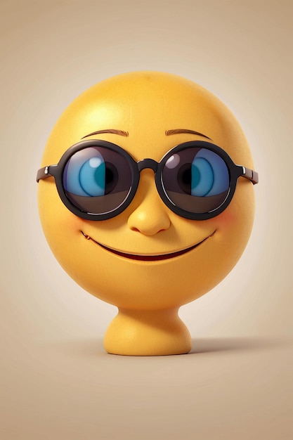 emoji sonriente 3d