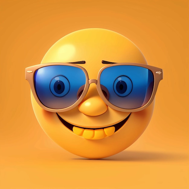 emoji sonriente 3d