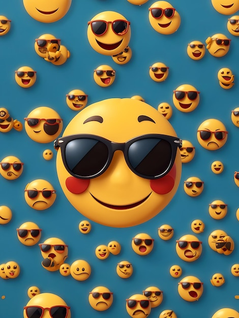 Foto emoji sonriente 3d