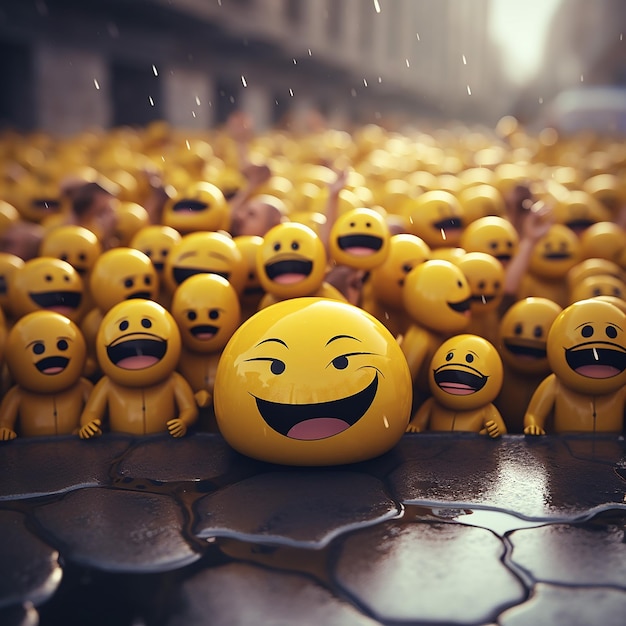 El emoji sonriente