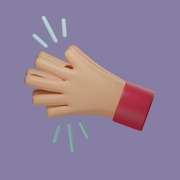 Emoticon de ícone Lowpoly 3D