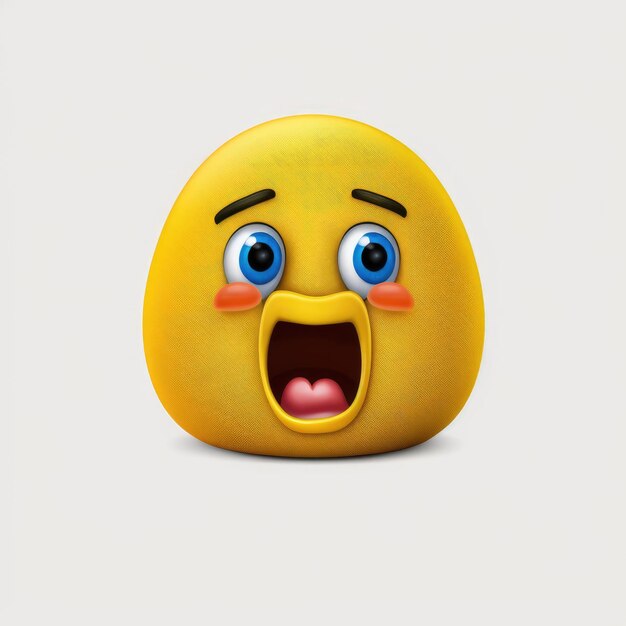 Foto emoticon expresivo cara emoji gracioso