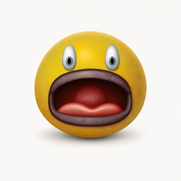 emoticon expressivo cara boca aberta emoji