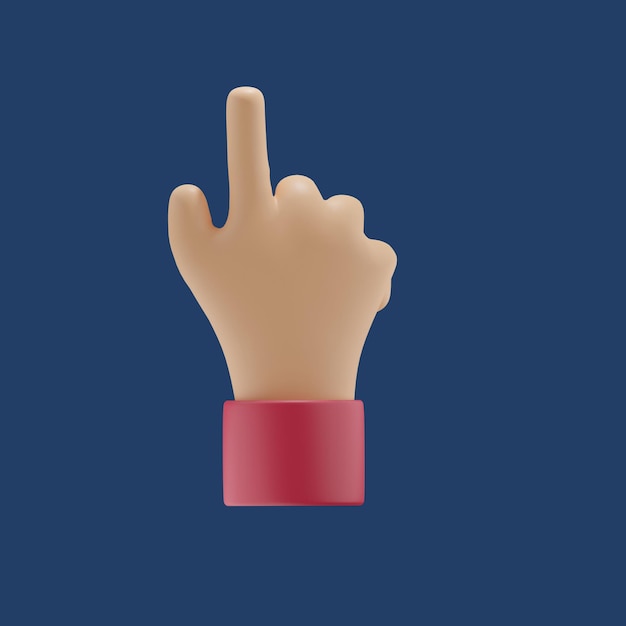 Emoticon de icono Lowpoly 3D