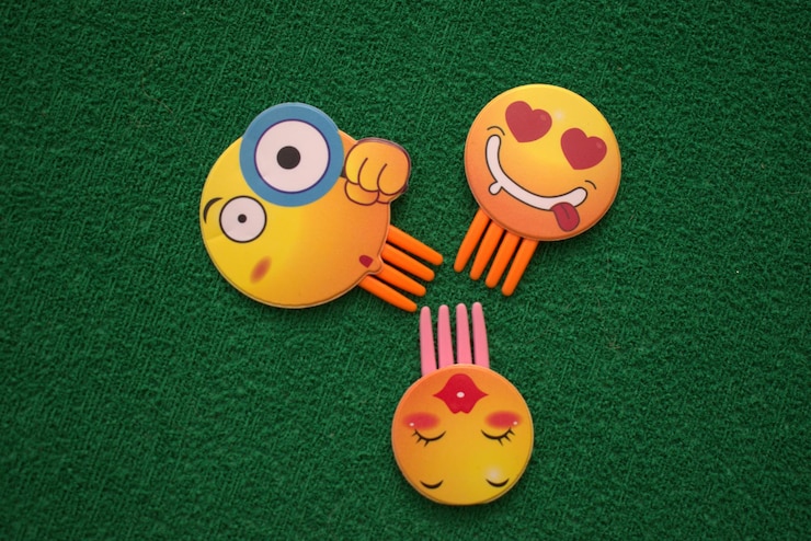 Foto emoticones emoji sentimientos felicidad pena sensacin