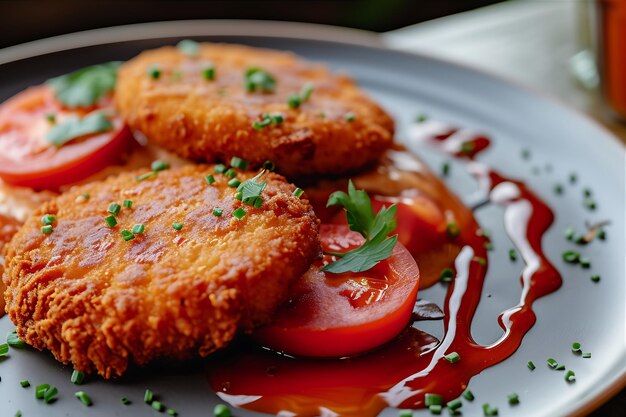 Empanadas fritas en un plato