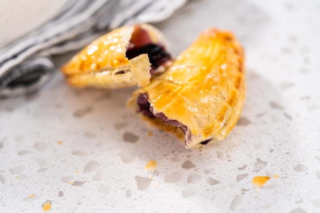 Empanadas mit Blaubeeren