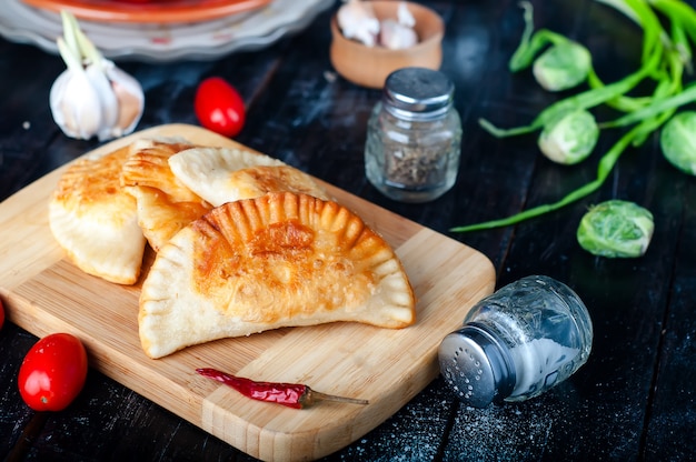 Empanadas recién horneadas