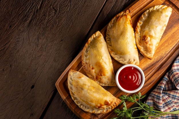 Empanadas saborosas de carne picante empanadas argentinas