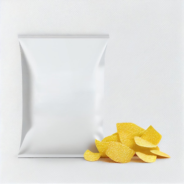 Empaquetado blanco del bolso de la bolsita del bocado de la comida de la hoja en blanco para los dulces de la bolsita de las especias del azúcar de la sal del café