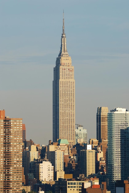 Empire State Building closeup Manhattan New York City
