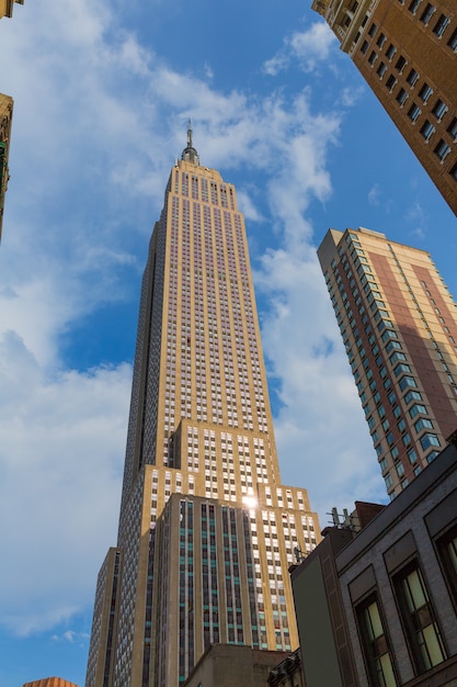 Empire State Building in Manhattan New York City