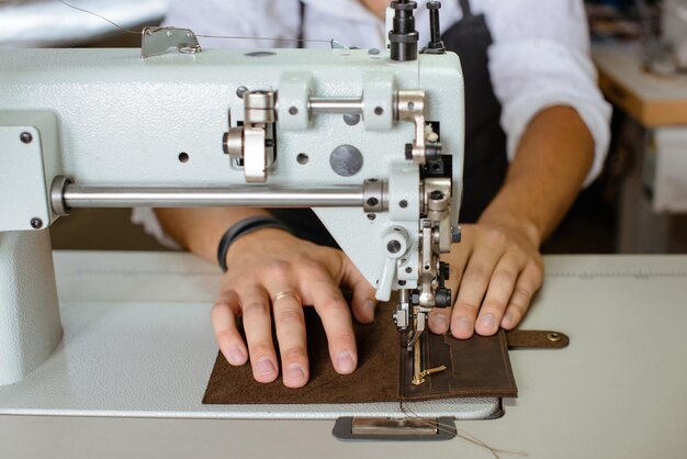 Foto empreendimento de produtos de couro