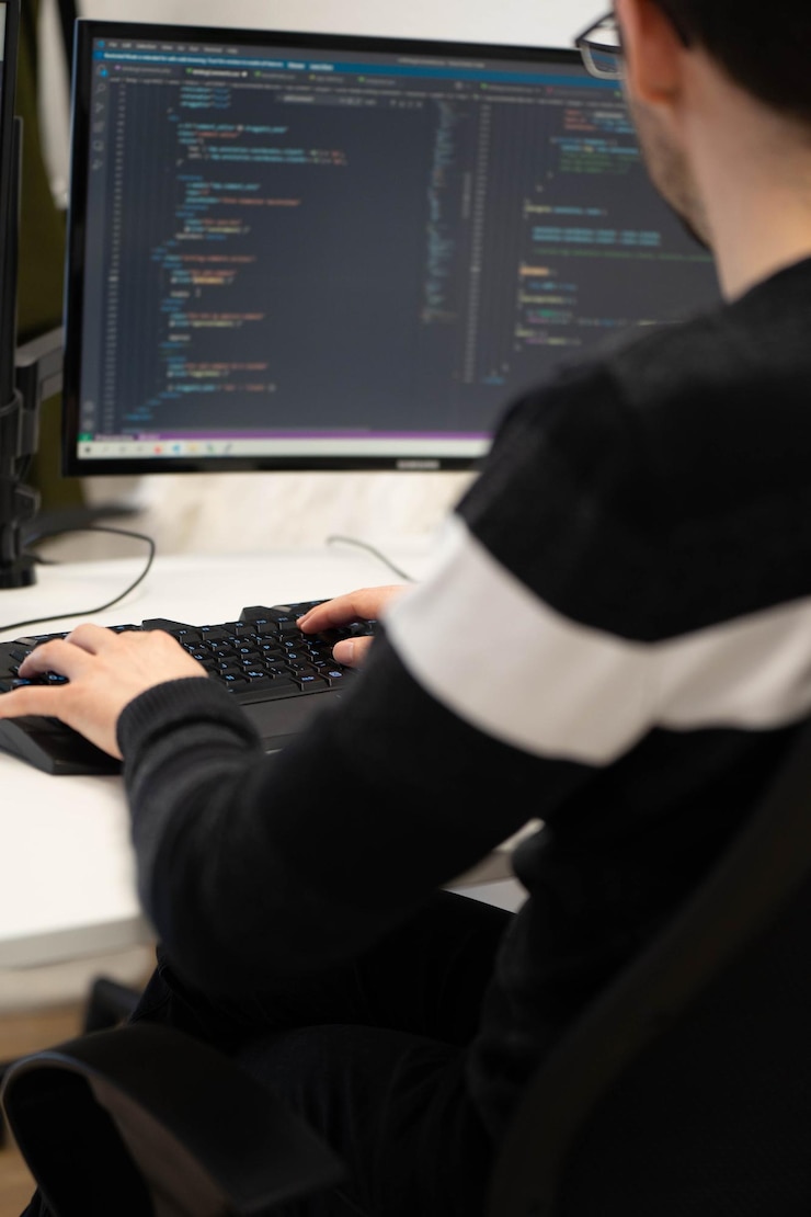 Foto empresa aplicación corporativa sitio web trabajador