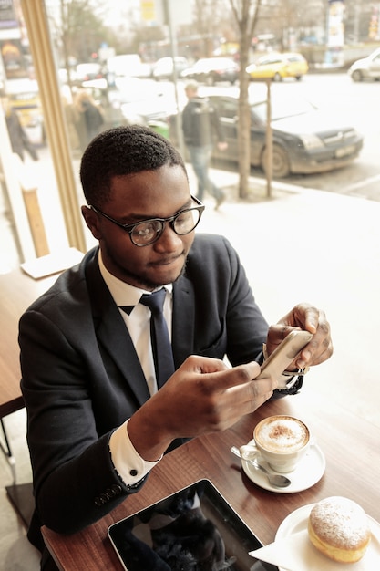 Empresário afro e tecnologia