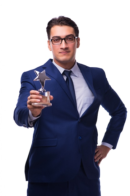 Empresario con premio estrella