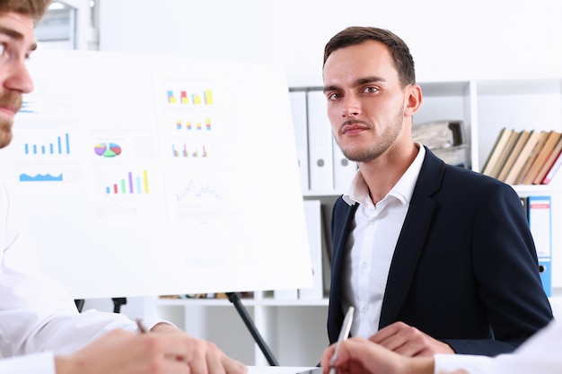 Empresários em reunião