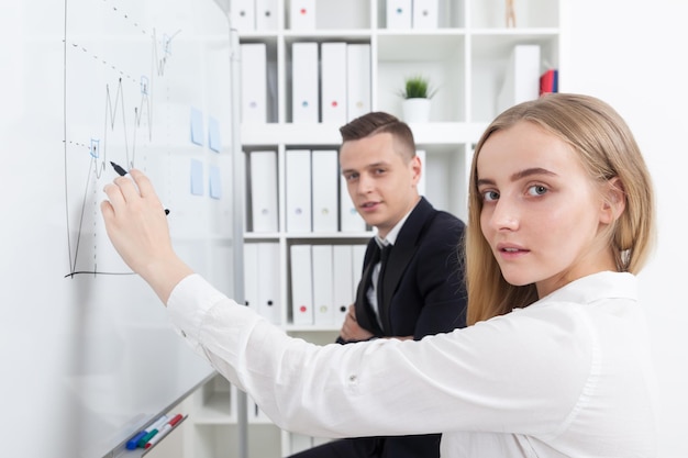 Empresários se preparando para reunião