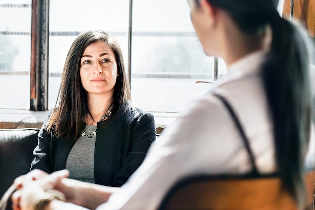 Empresarios en una sesión de consulta