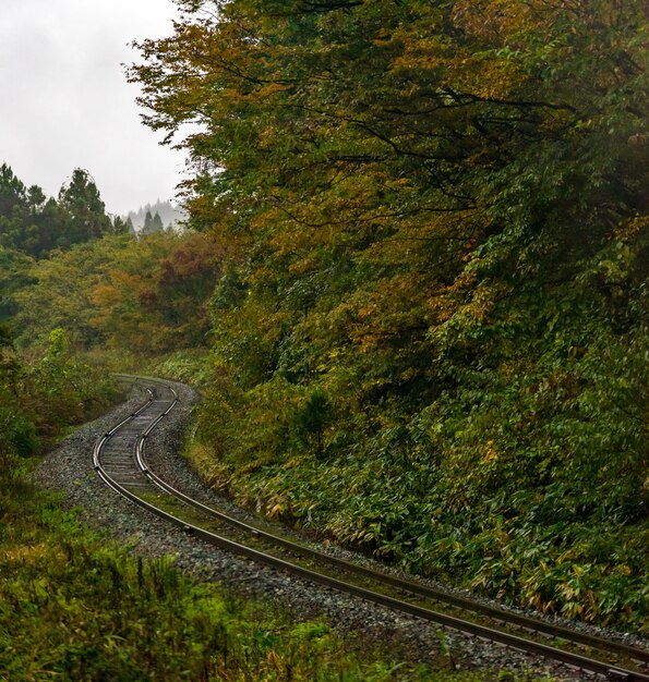 Emptey-Dampflokomotive Fukushima Japan