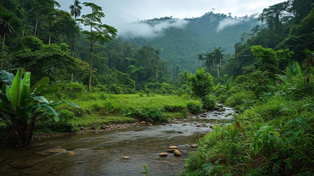 La encantadora belleza de la selva.