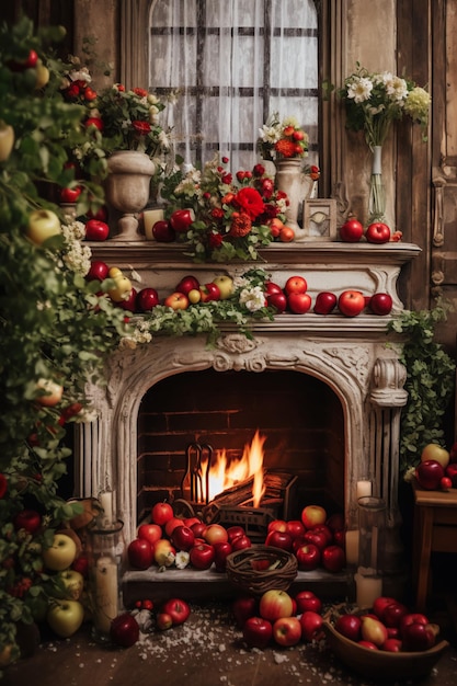 Encantadora decoración inspirada en el cuento de hadas de la casa de verano