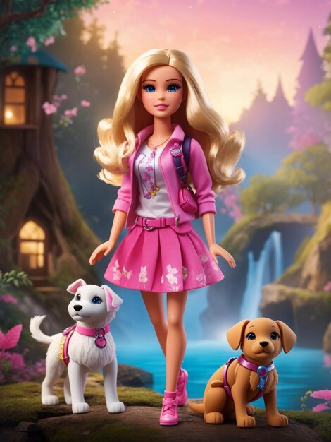 Las encantadoras aventuras de Halloween de Barbie
