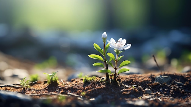 El encanto de las flores de primavera y la vida fresca