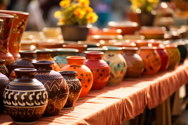 El encanto del otoño Un hermoso puesto en el mercado