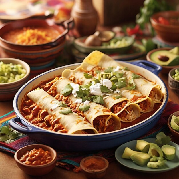 las enchiladas