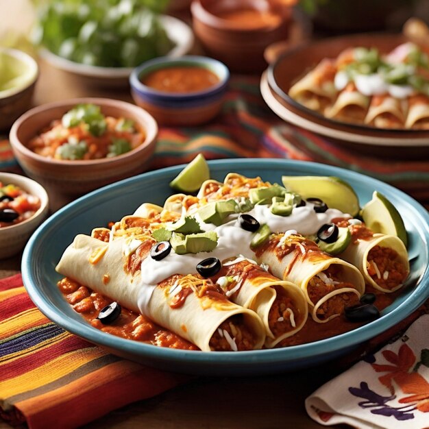 las enchiladas