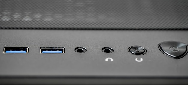Encienda la computadora Interfaz de bloque de computadora