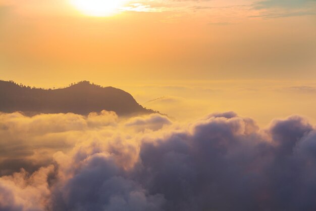 Por encima de las nubes