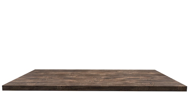 Encimera de tablero de exhibición de productos de mesa de estante de madera negra