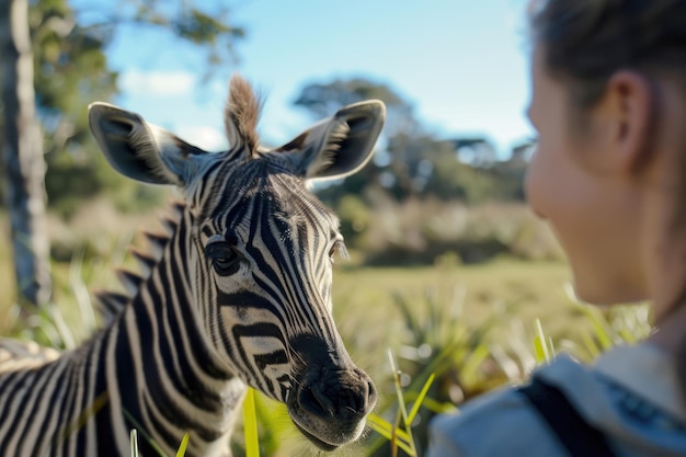 Encontros íntimos com a vida selvagem capturando momentos de conexão e maravilha