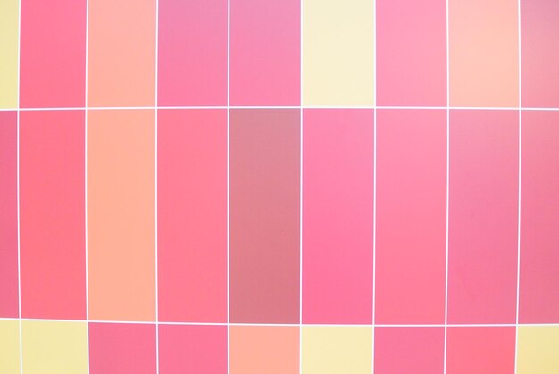 Encuadro completo de la pared rosa