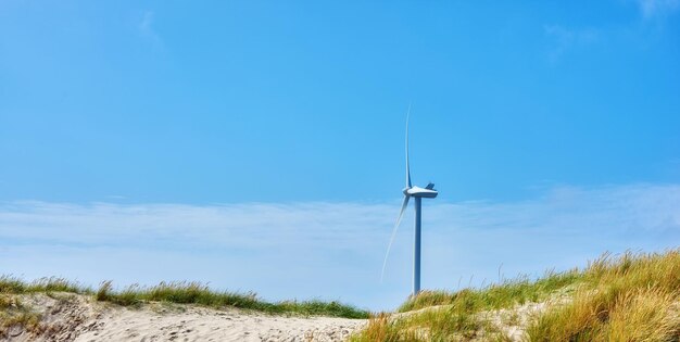 Energia alternativa real do moinho de vento do moinho de vento