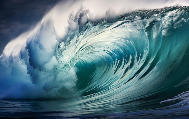 Energia das ondas Splash de energia oceânica