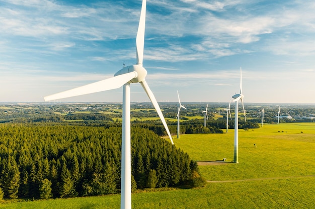 Energia limpa para turbinas eólicas