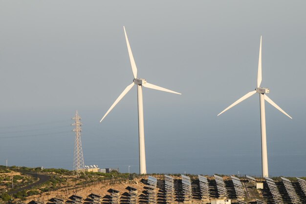 Energía renovable de la planta de energía