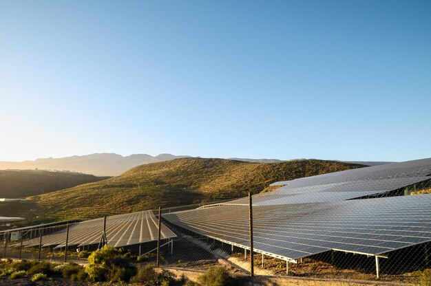 Energía renovable de la planta de energía